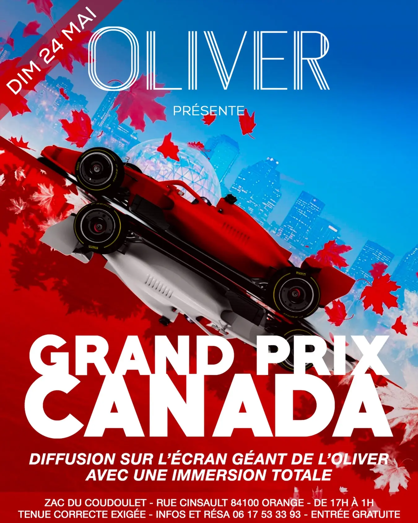Grand Prix du Canada à l’Oliver