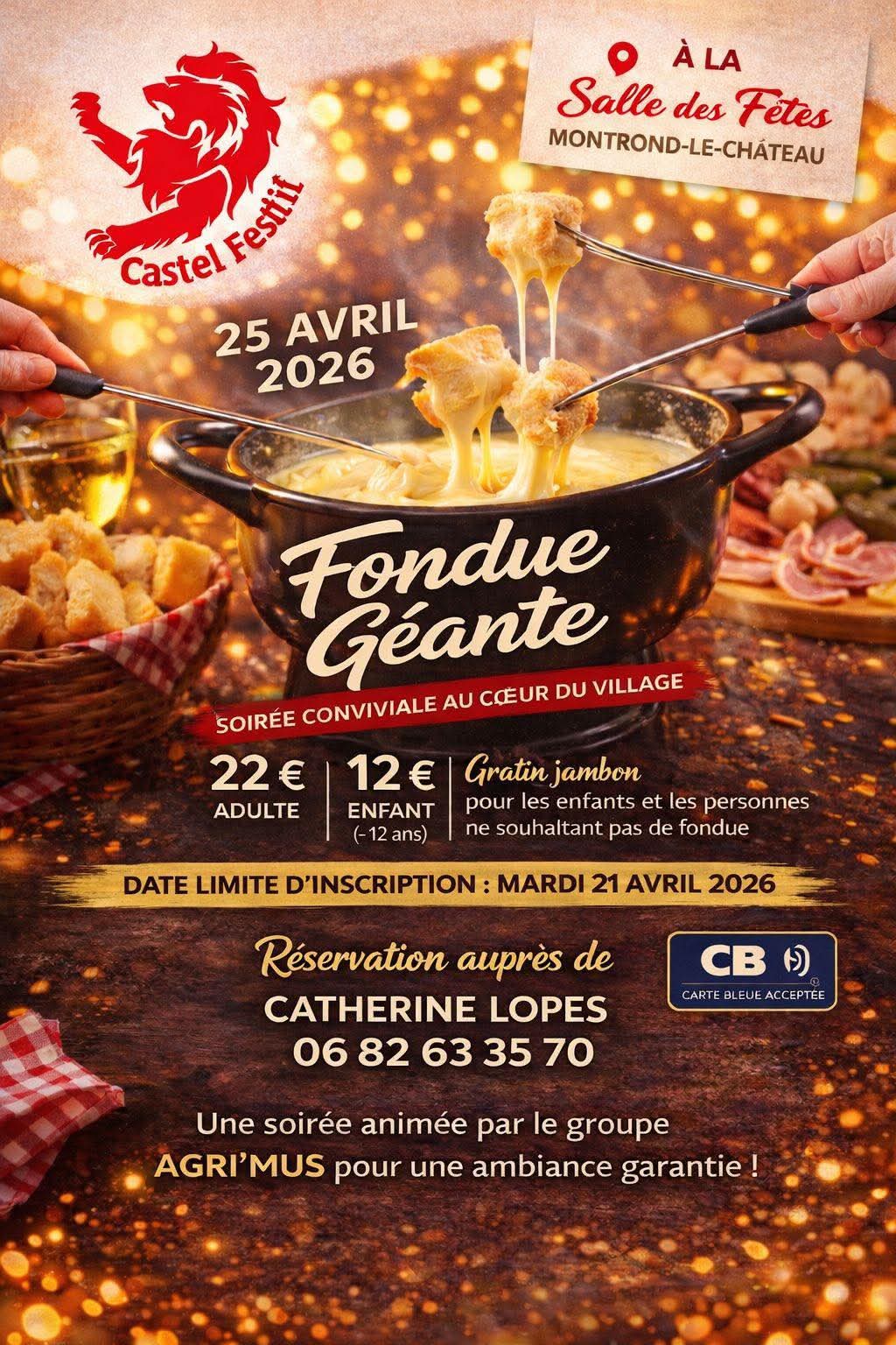 Fondue Géante