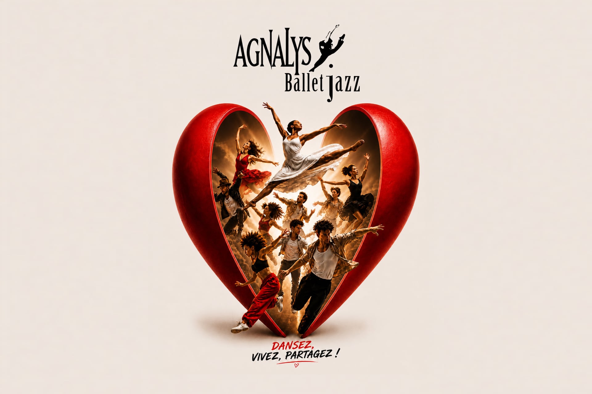 Spectacle "Dansez, Vivez, Partagez" par Agnalys Ballet Jazz