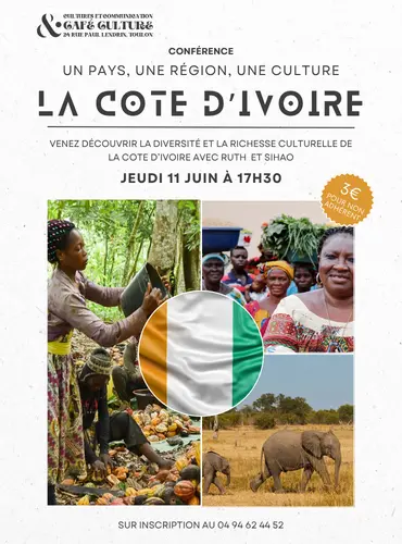 Conférence - Un pays, une région, une culture : La Côte d'Ivoire
