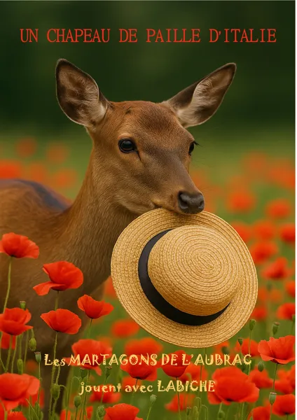 Théâtre : "Un chapeau de paille d'Italie" par la troupe des Martagons de l'Aubrac