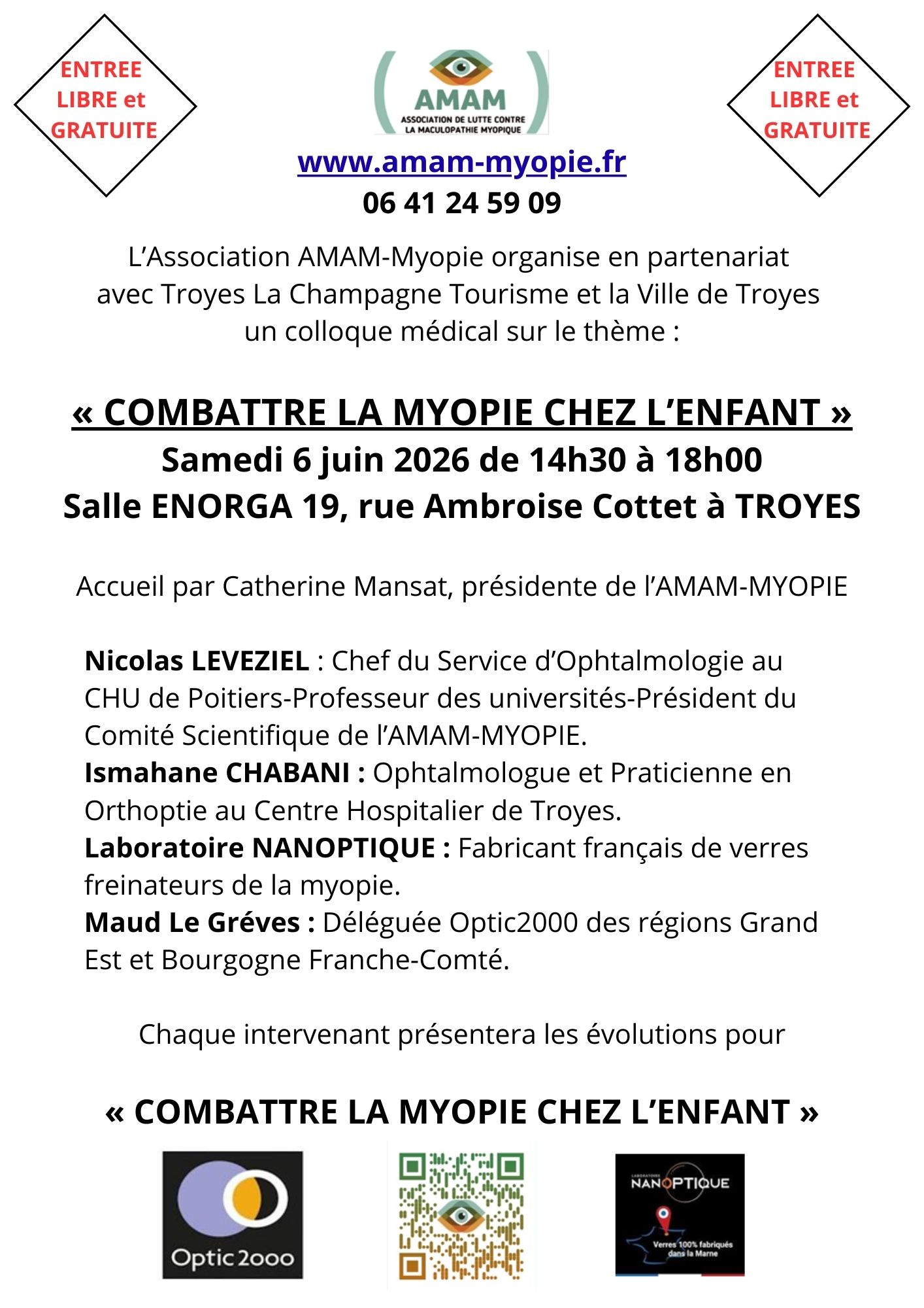 Combattre la myopie chez l’enfant