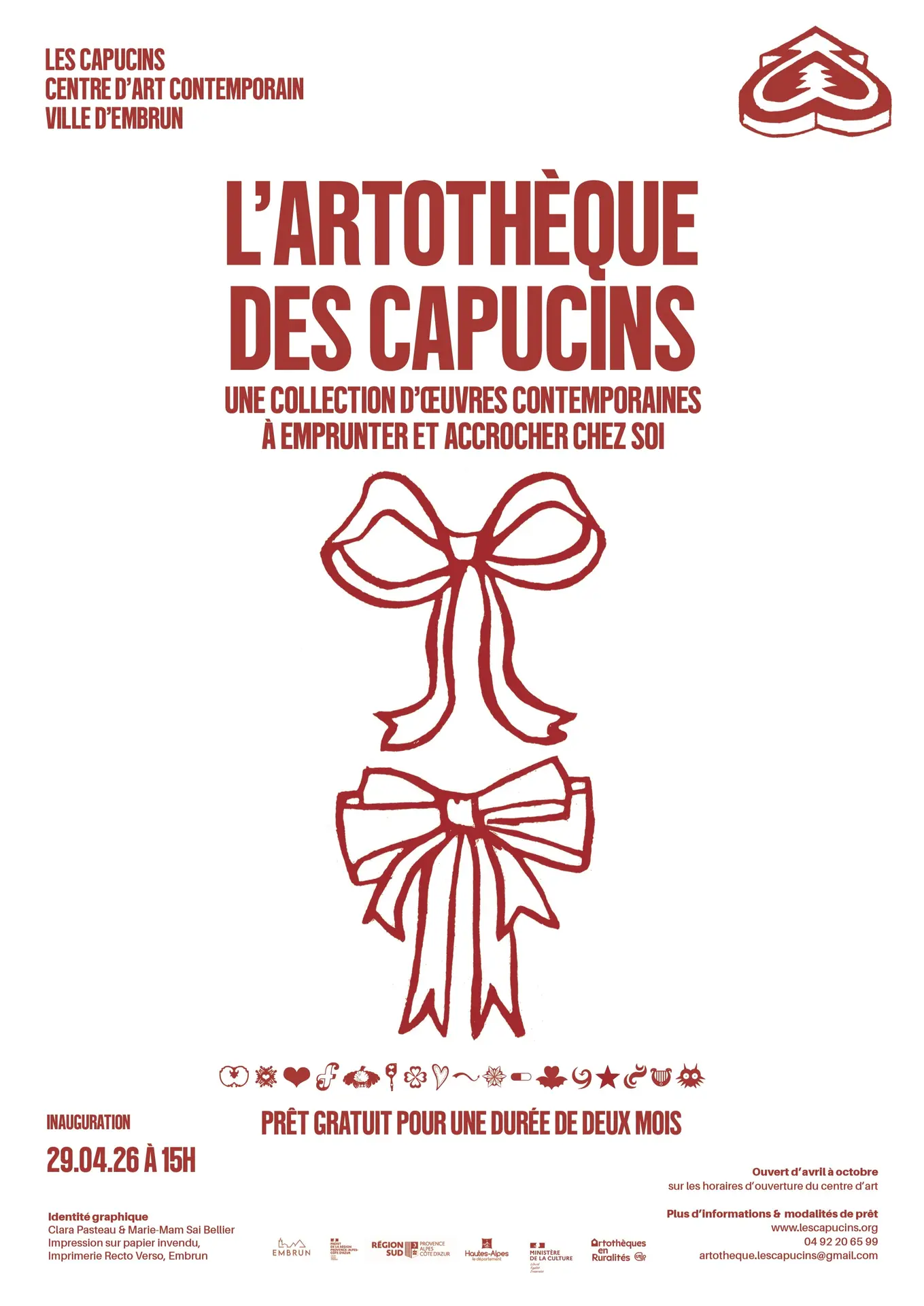 Inauguration de l'artothèque