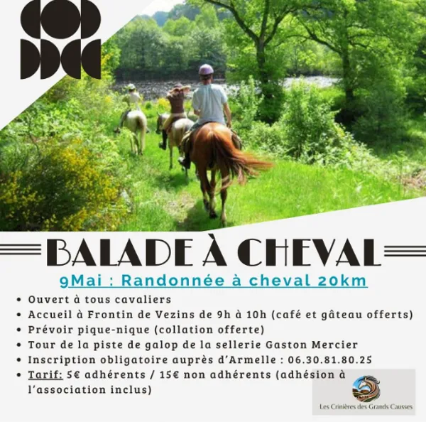 Randonnée à Cheval