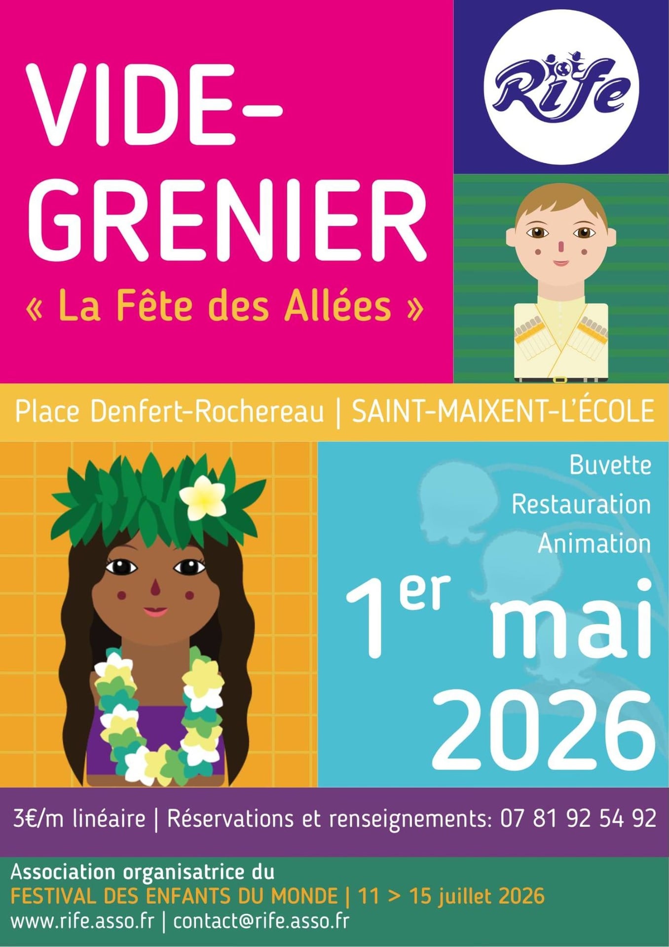 Vide-grenier - "La Fête des allées"