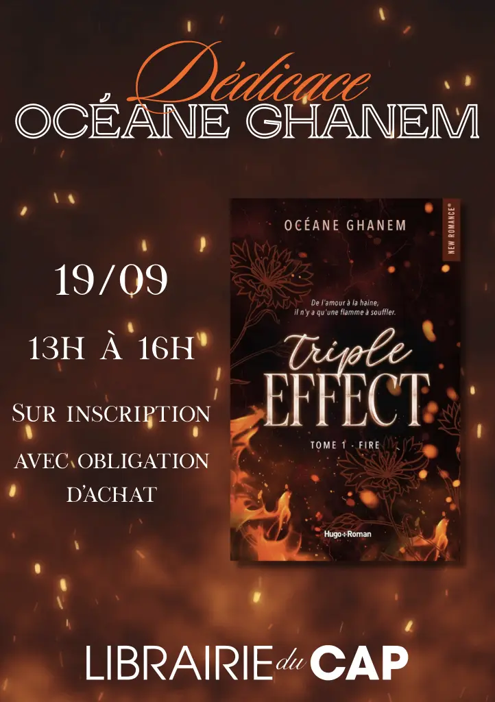 Dédicace Océane Ghanem - Librairie du Cap
