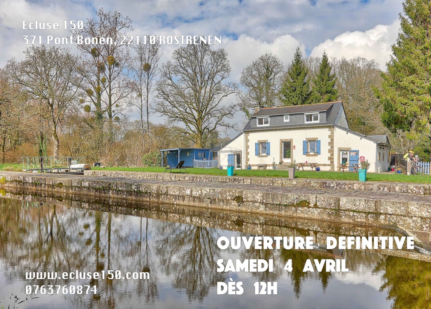 Fête et concerts pour l’ouverture de l’Écluse 150