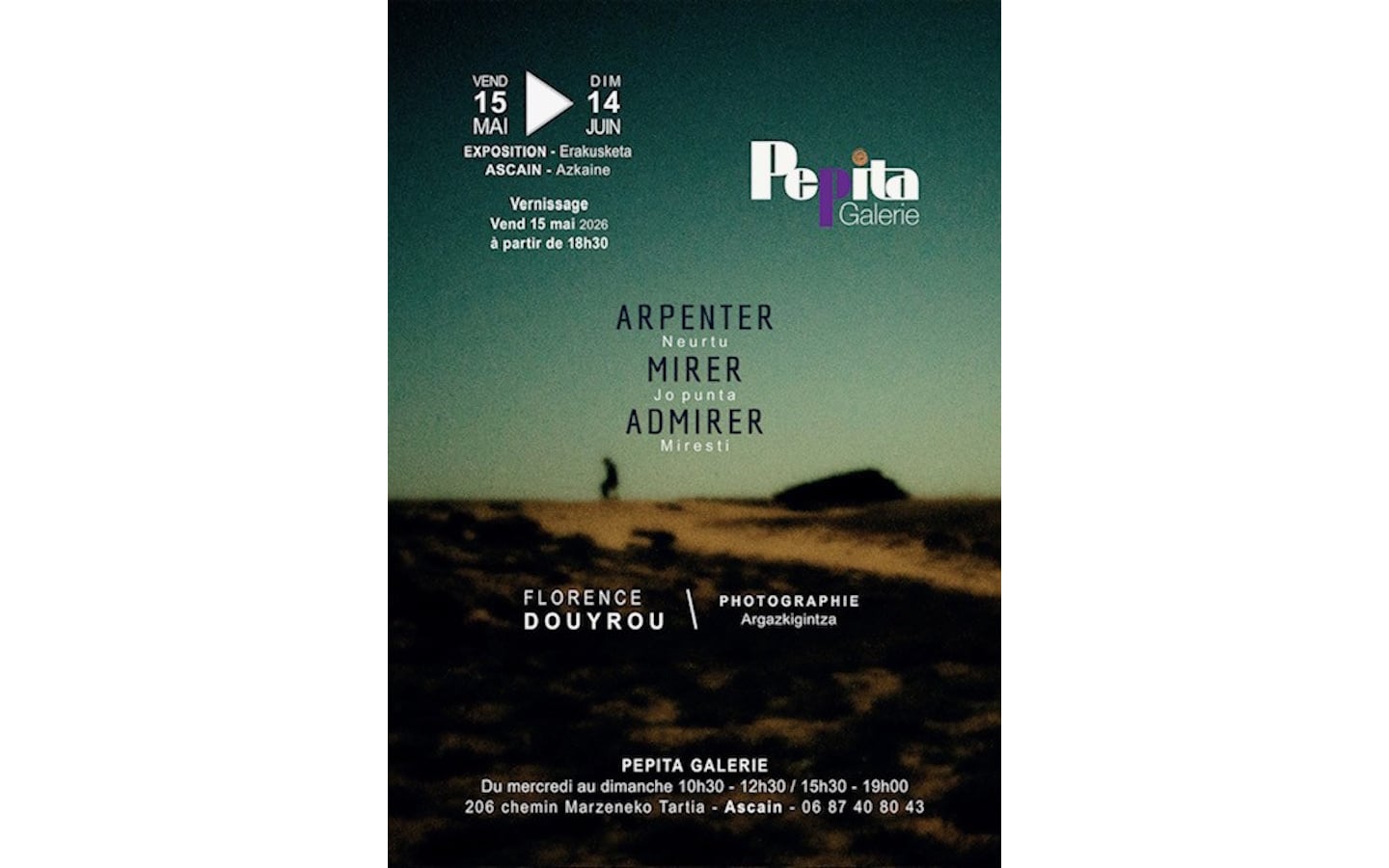 Exposition photo "Arpenter Mirer Admirer"