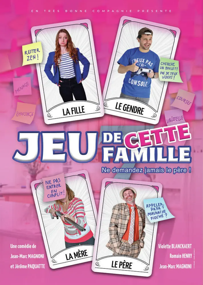 Spectacle - Jeu de cette famille