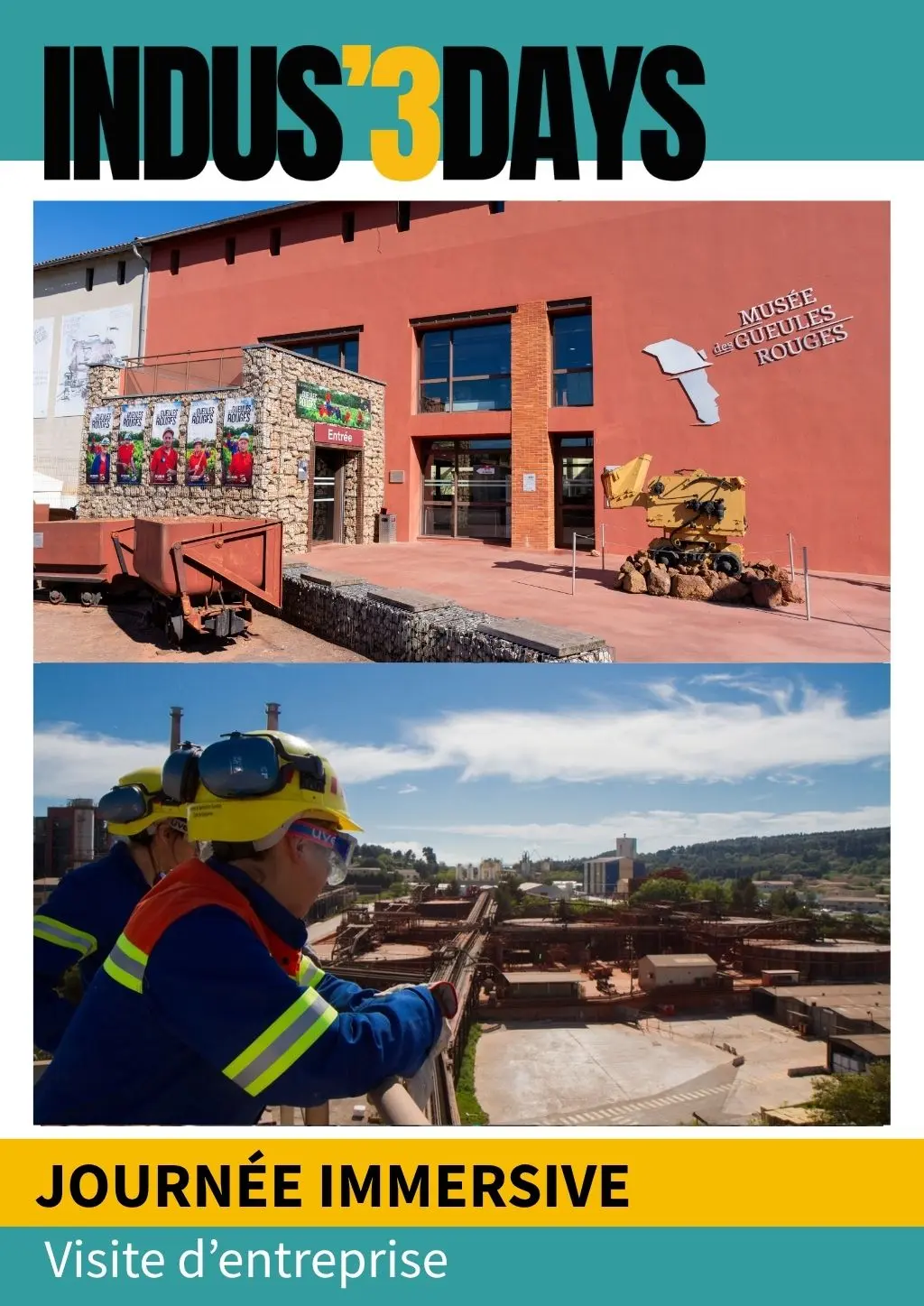 Journée en immersion : de la mine à l'usine | Indus'3 Days