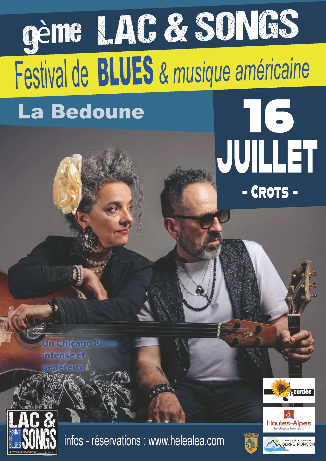 La Bedoune, 9è édition "Lac & Songs" Festival de Blues et musique américaine