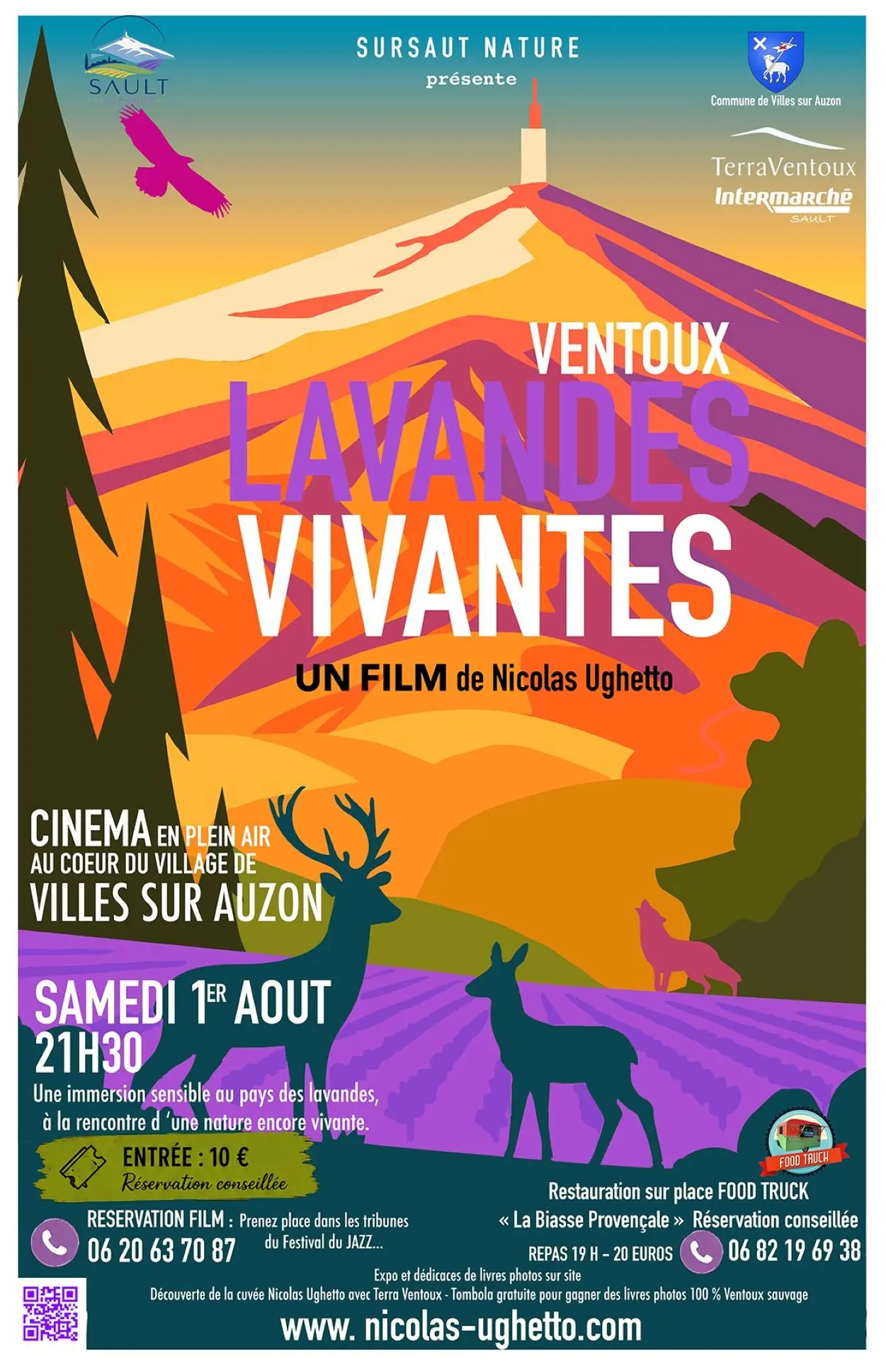 Cinéma en plein air : Lavandes Vivantes de Nicolas Ughetto
