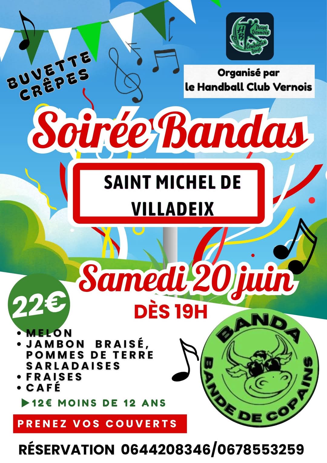 Soirée Bandas