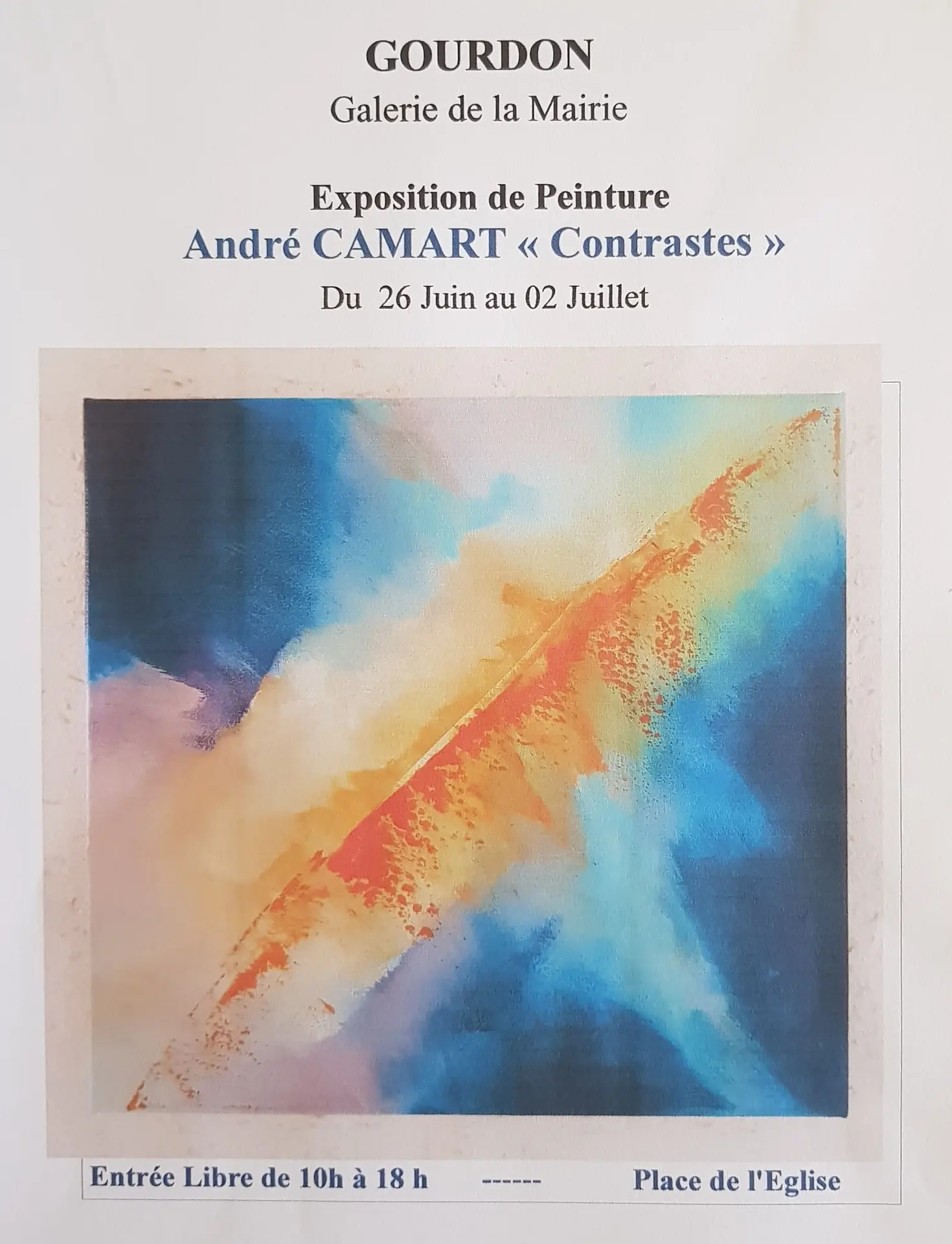 Exposition  ANDRE CAMART