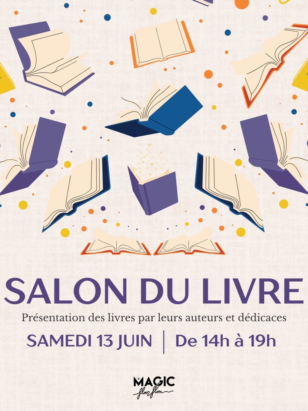 Salon du Livre au Magic Flonflon à Niort