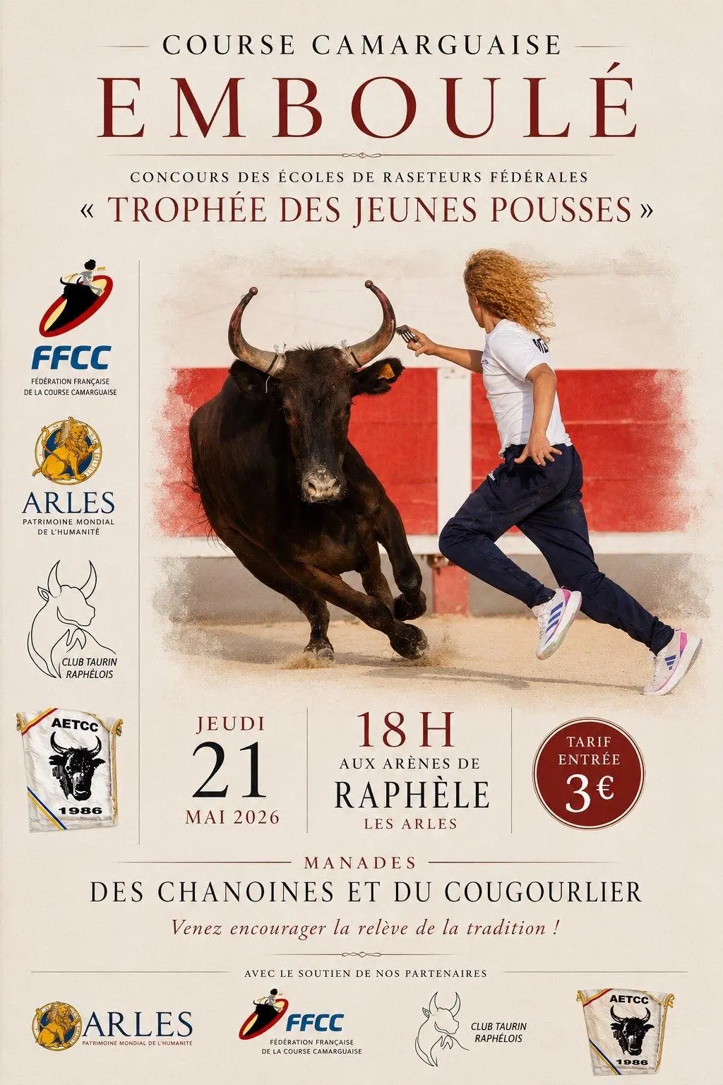 Course camarguaise - Emboulé
