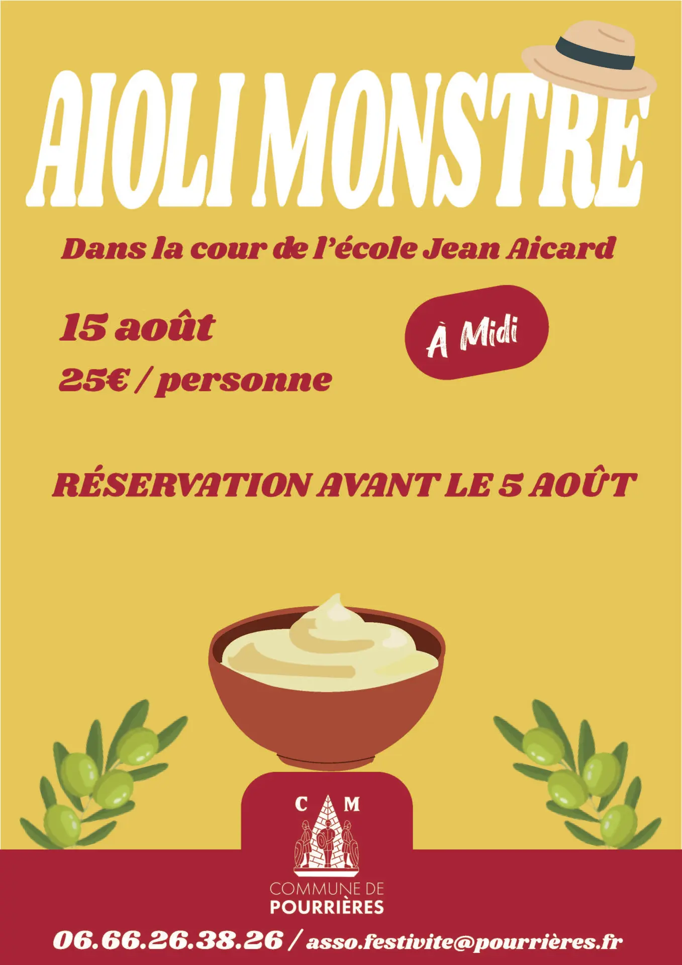 Repas : Aïoli monstre