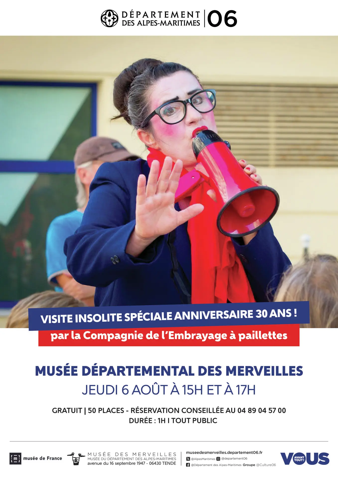 Visite insolite spéciale anniversaire 30 ans !