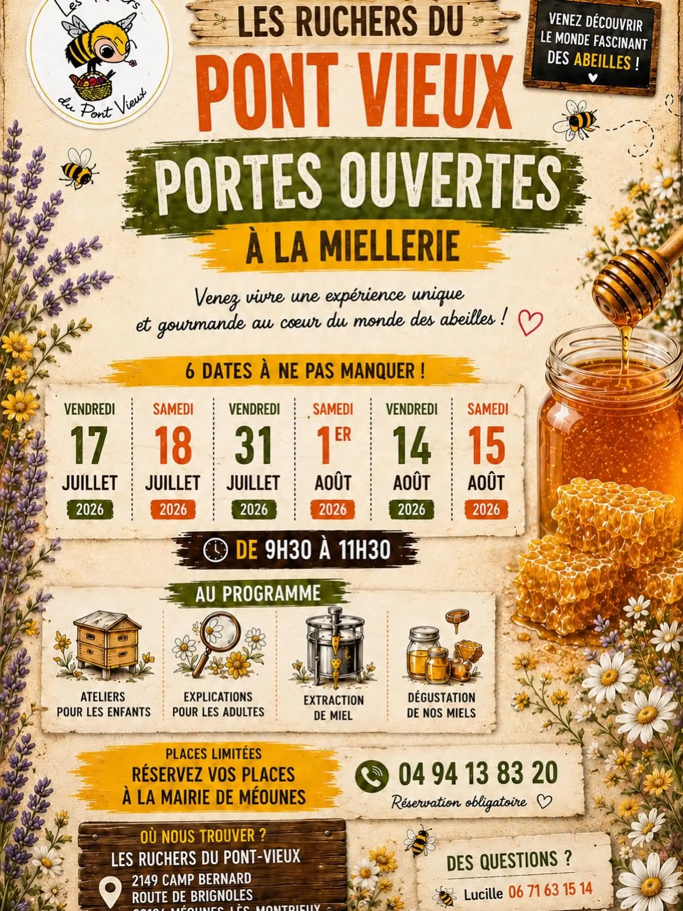 Portes ouvertes de la Miellerie