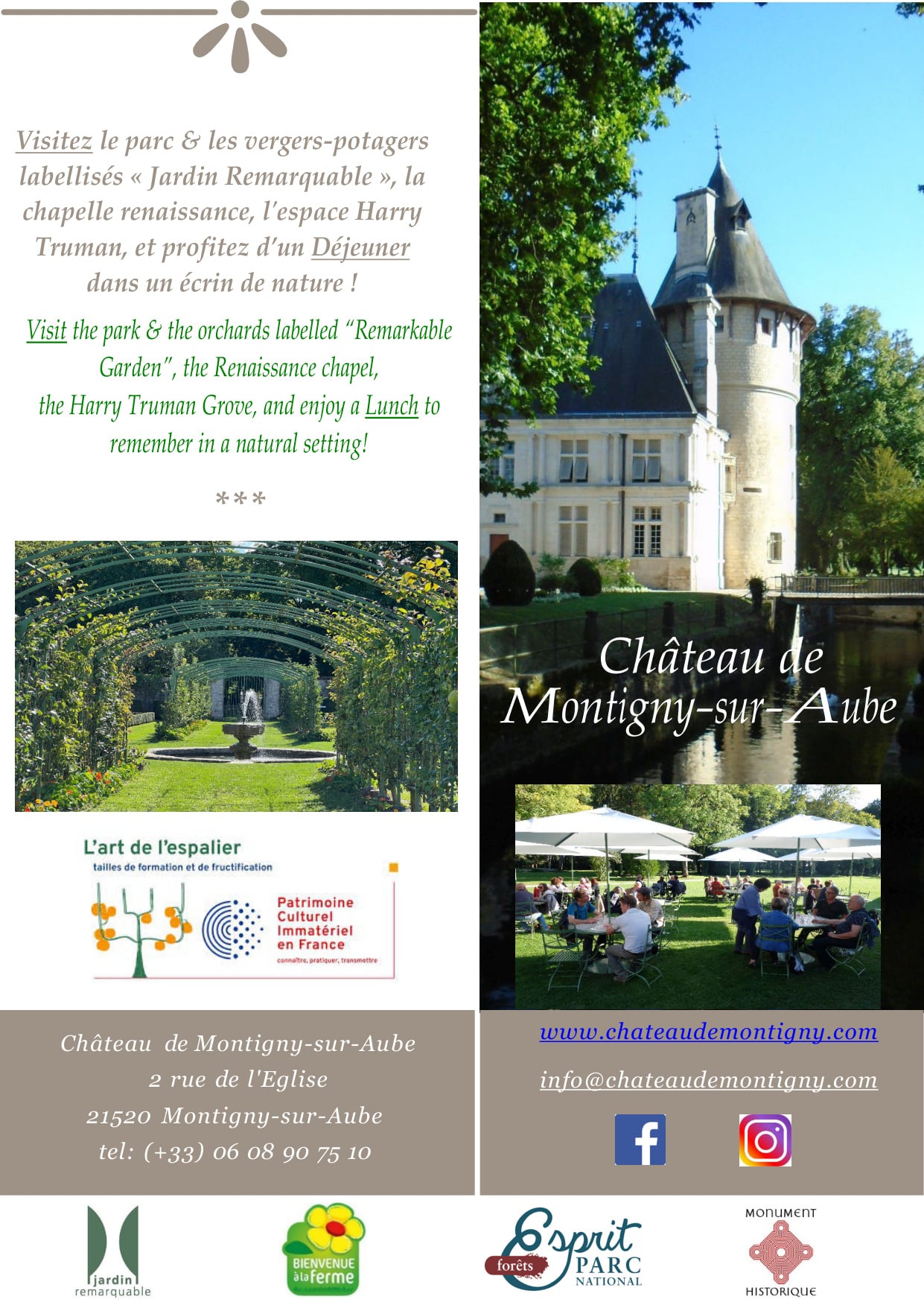 Découvrez l'espace HARRY TRUMAN au château