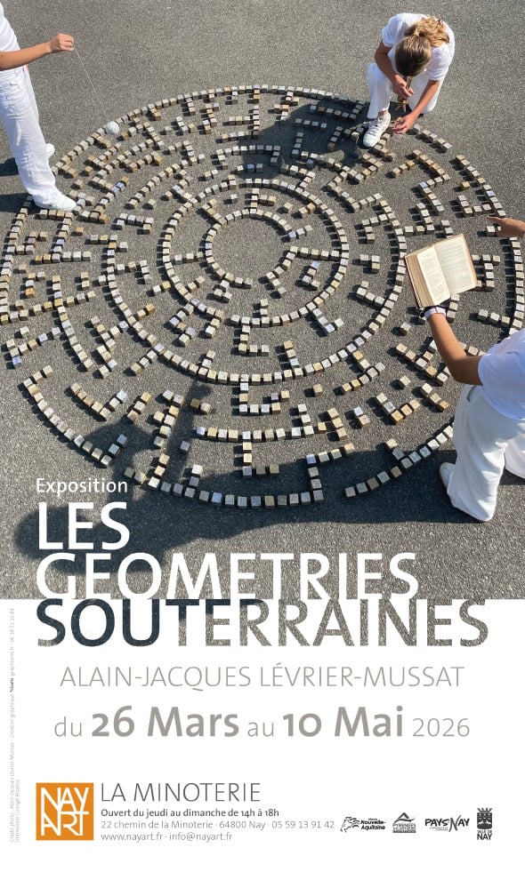 Exposition "Les Géométries Souterraines" Alain-Jacques Lévrier-Mussat