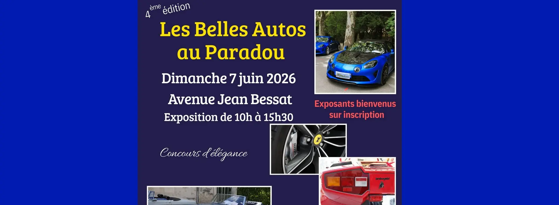 4ème édition - Les Belles Autos au Paradou