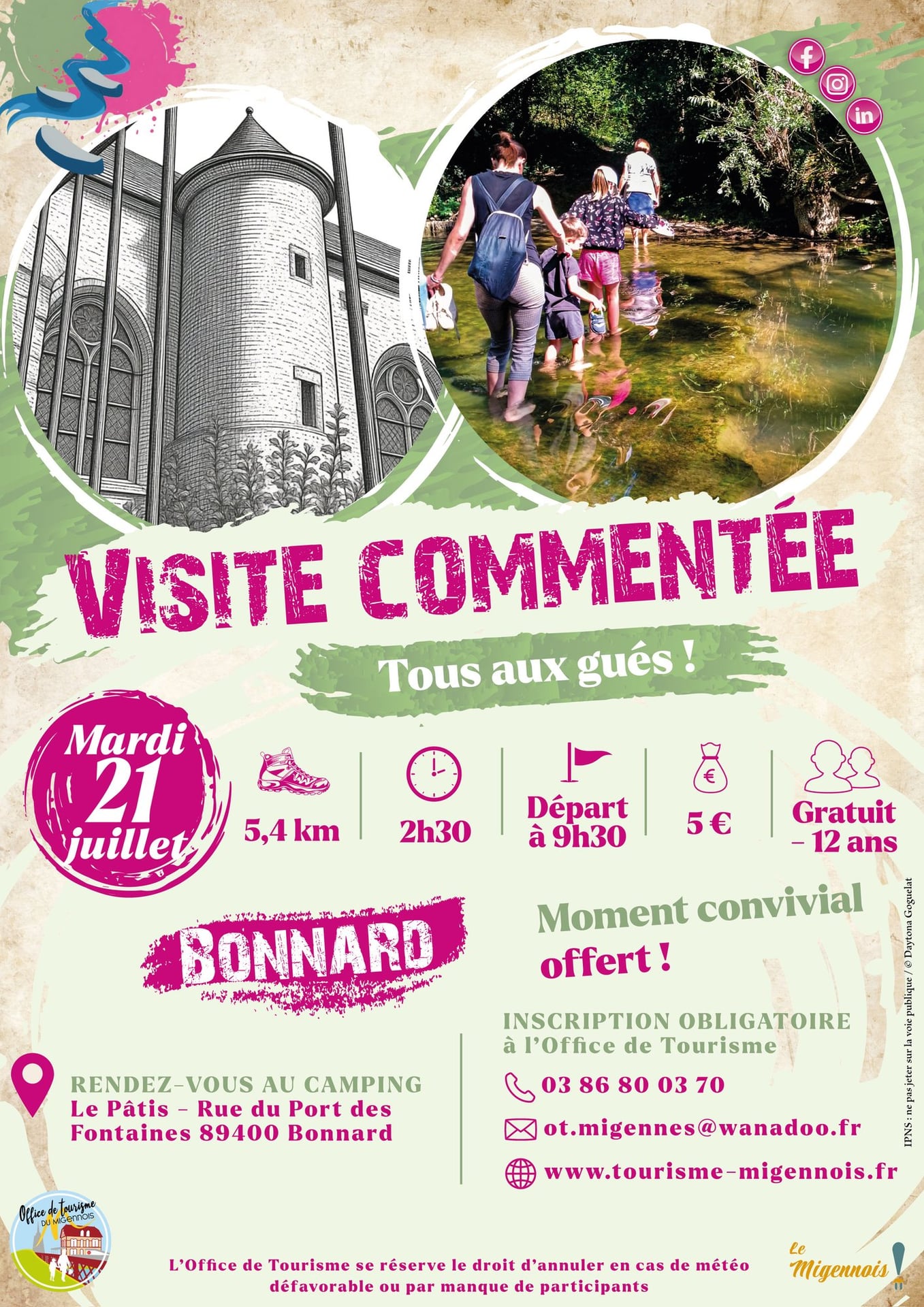 Visite commentée - Tous aux gués !