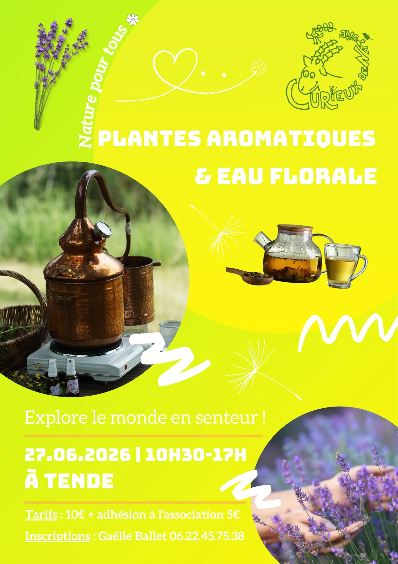 Ateliers plantes aromatiques & eau florale