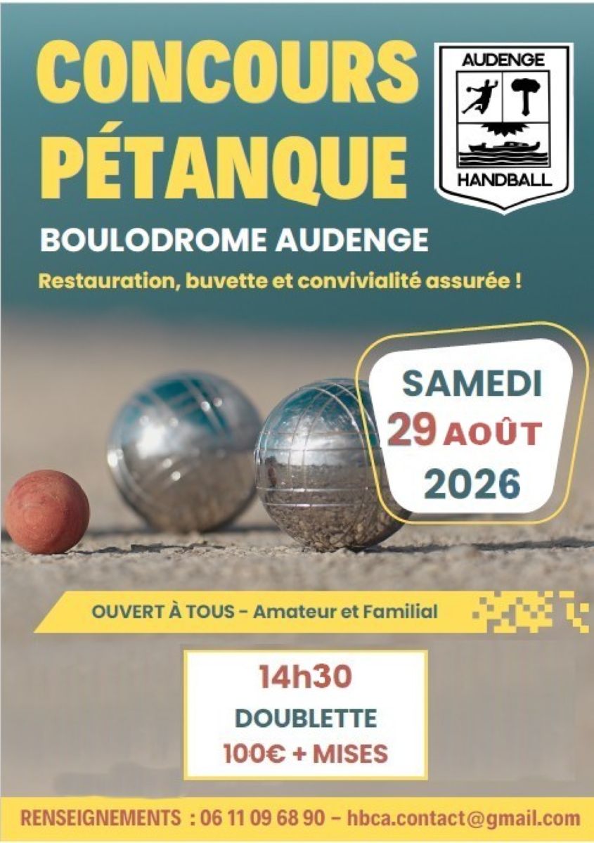 Concours de pétanque