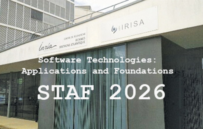 STAF - The Software Technologies: Applications and Foundations