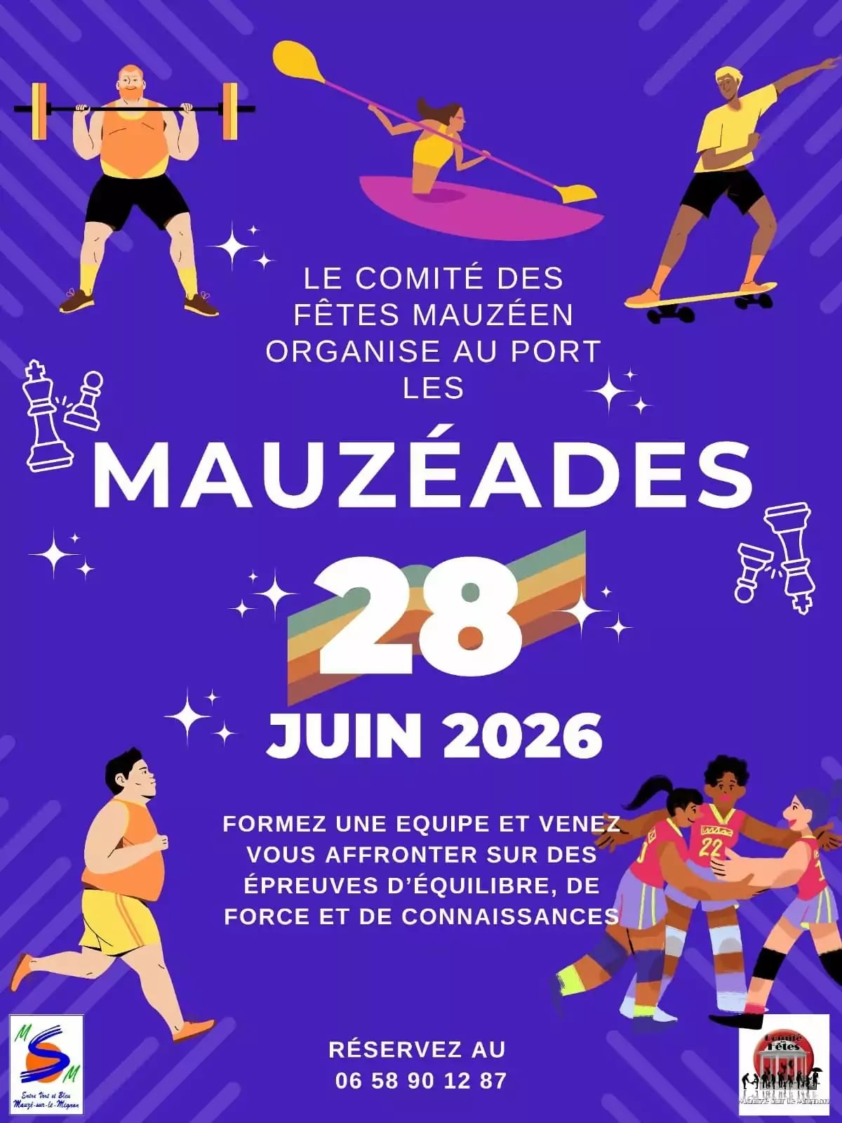 Sports : Les Mauzéades à Mauzé-sur-le-Mignon