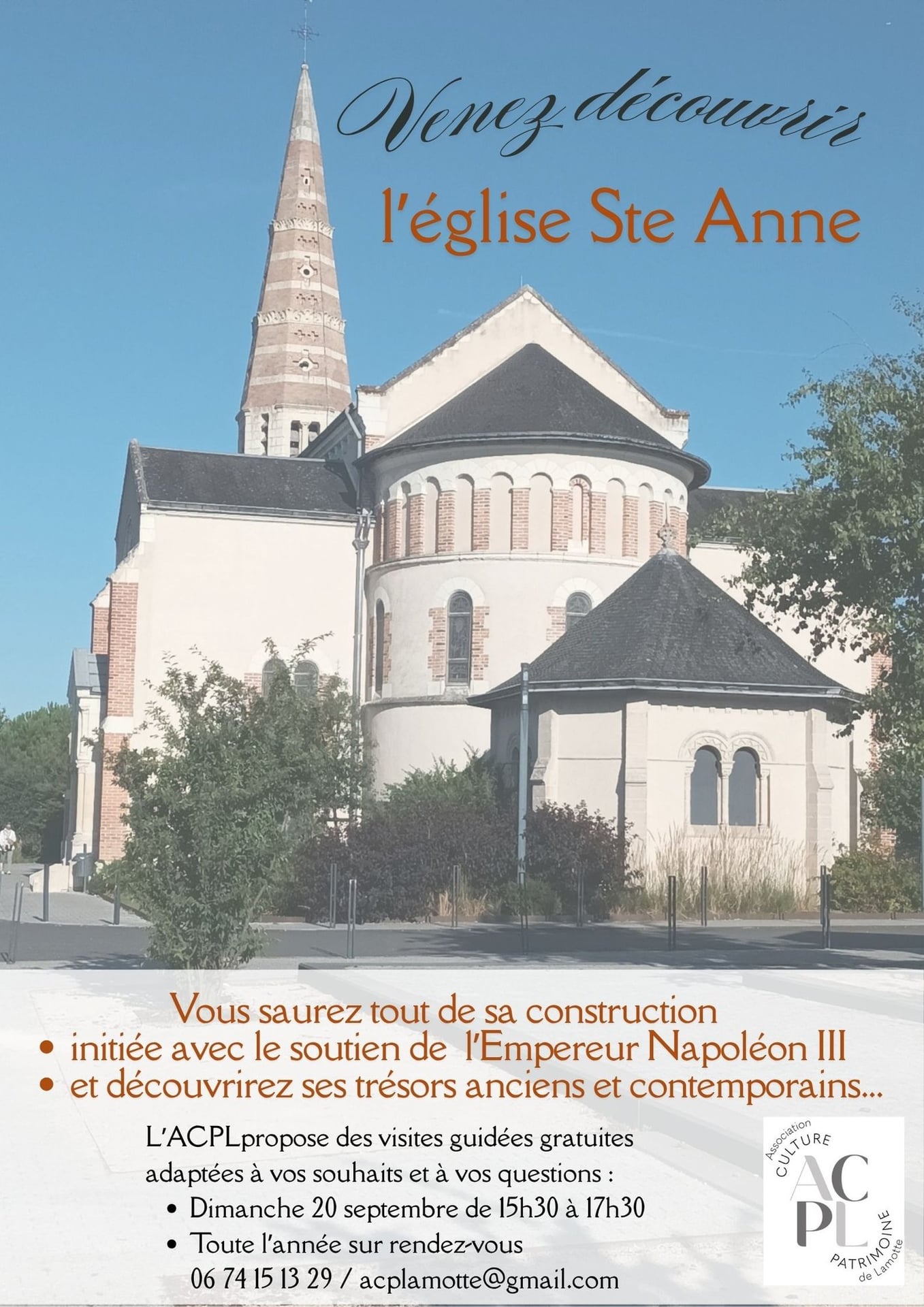 Visite guidée de l'église Sainte Anne