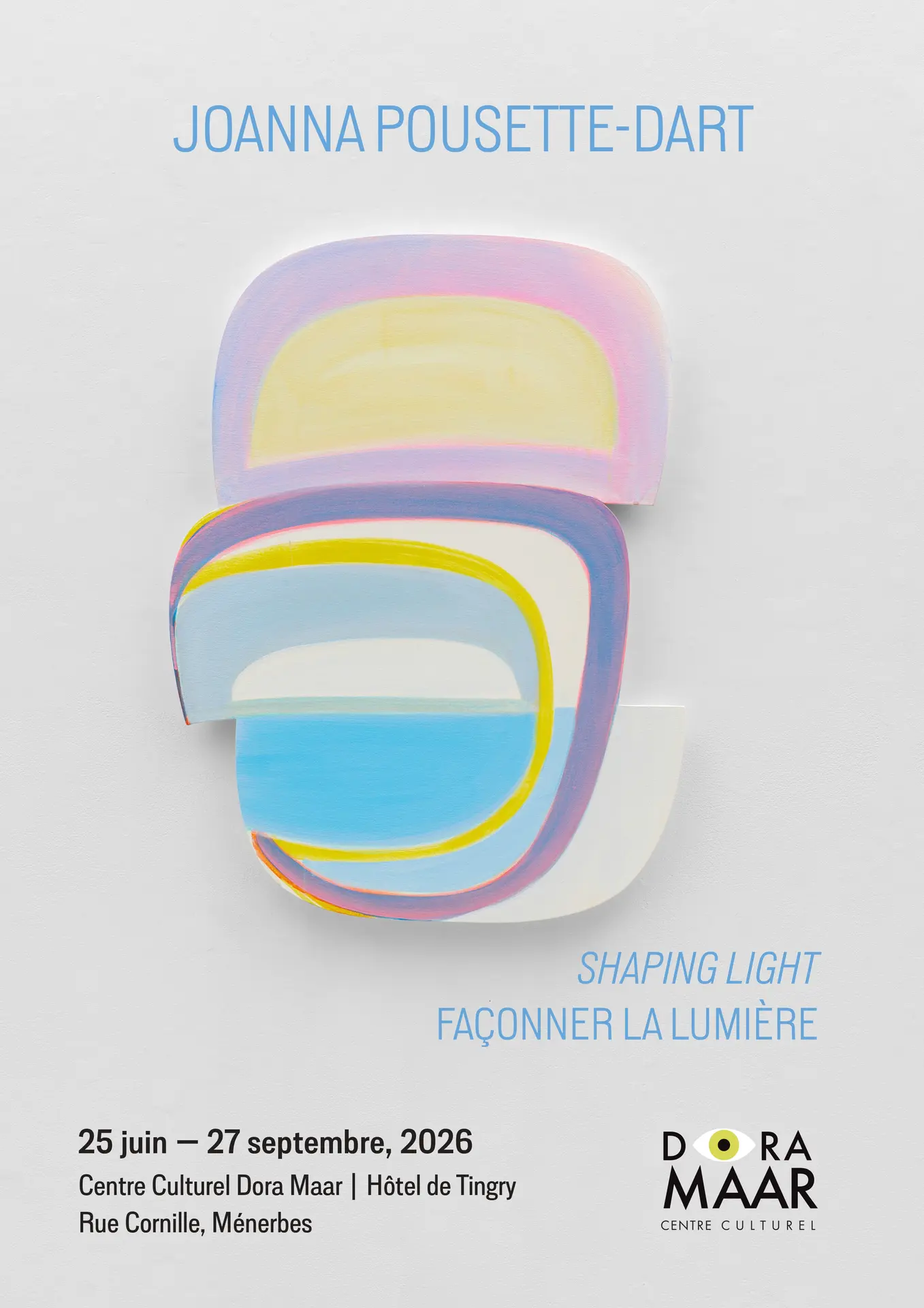 Exposition à l'Hôtel de Tingry : Joanna Pousette-Dart - Façonner la lumière