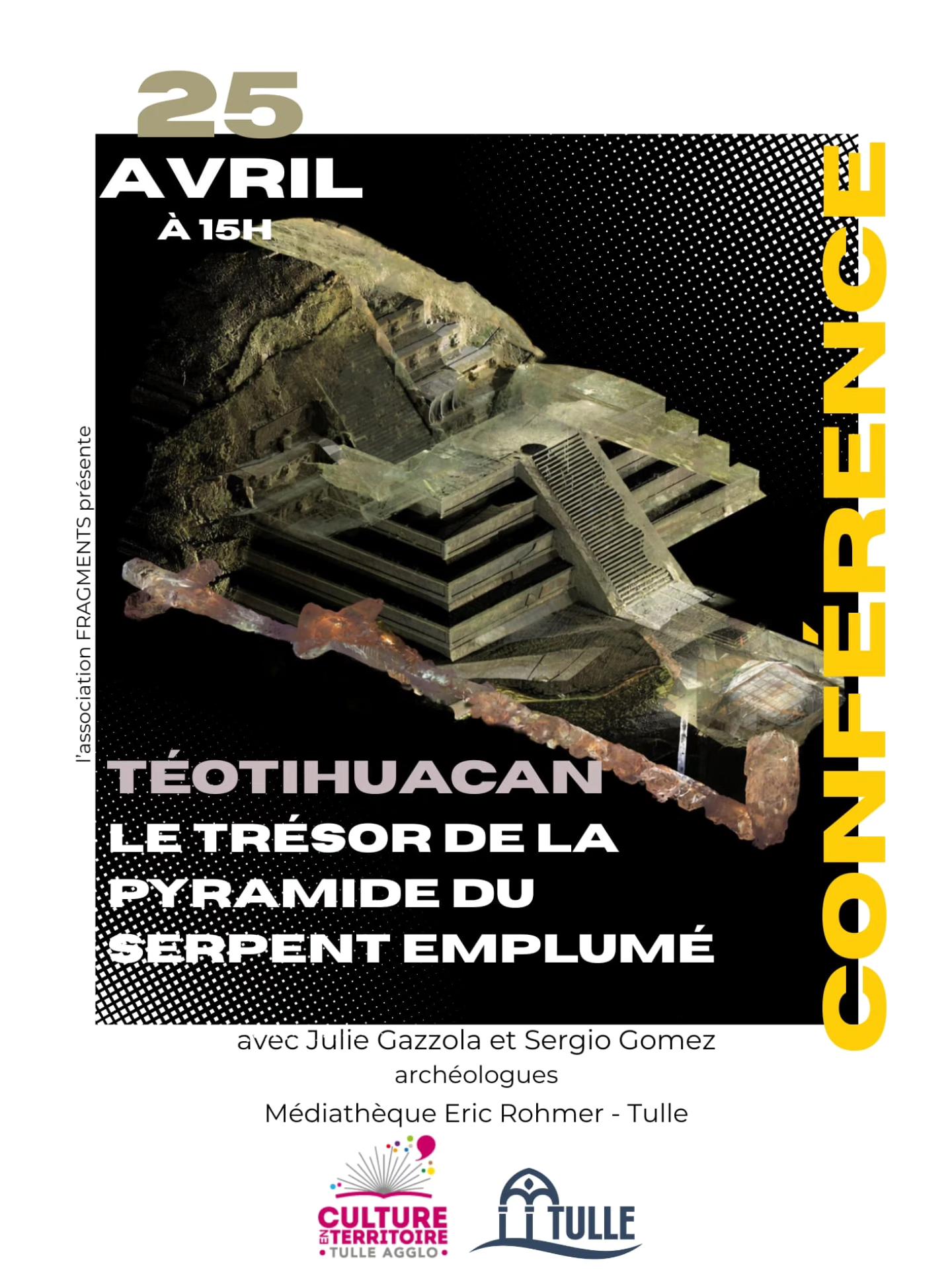 Médiathèque : Conférence : Téotihuacan