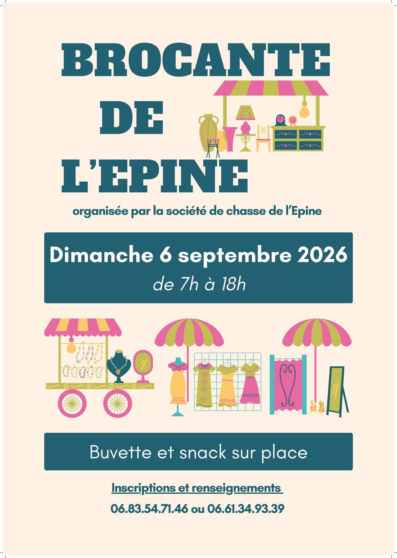 BROCANTE DE L'EPINE