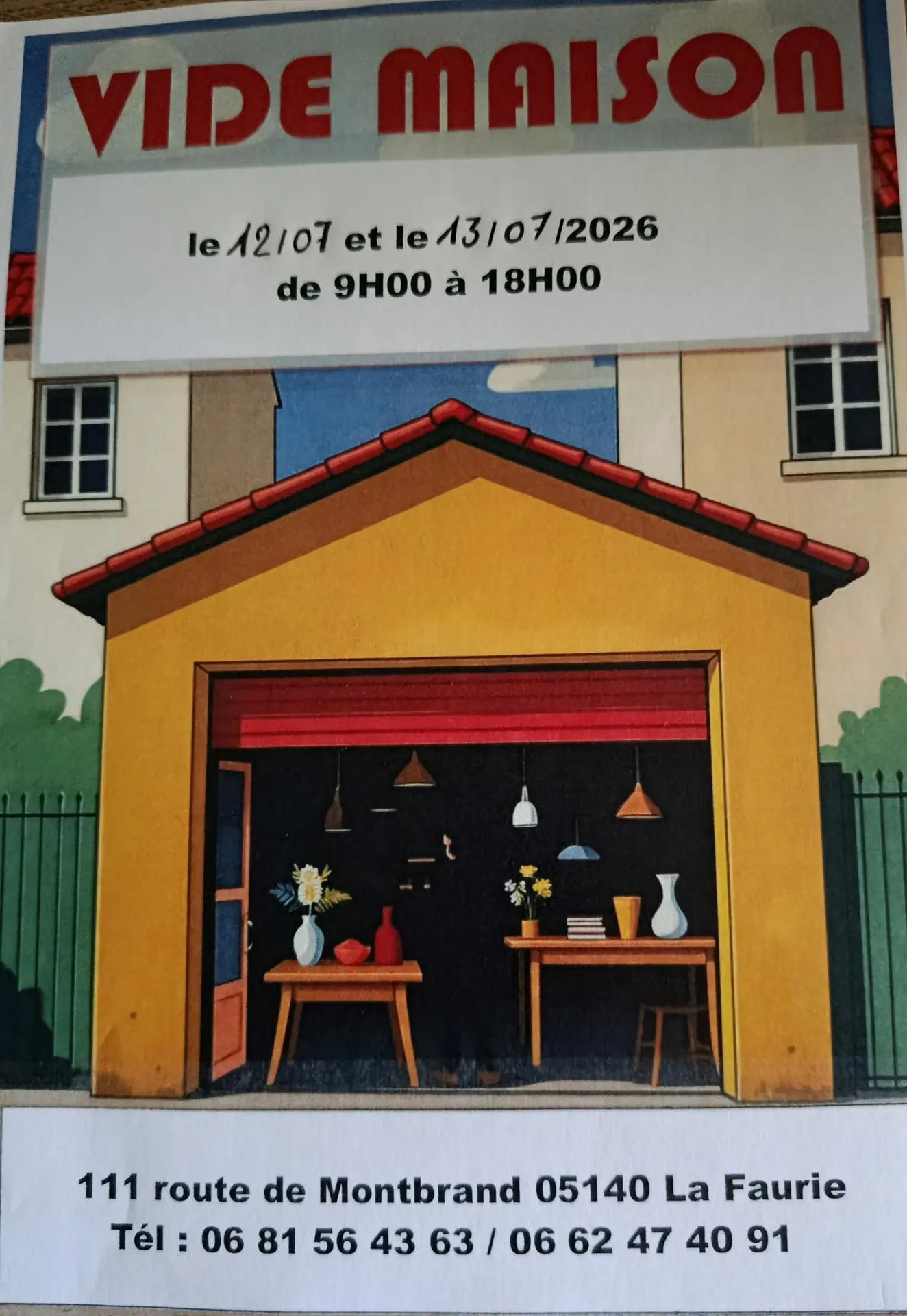 Vide maison