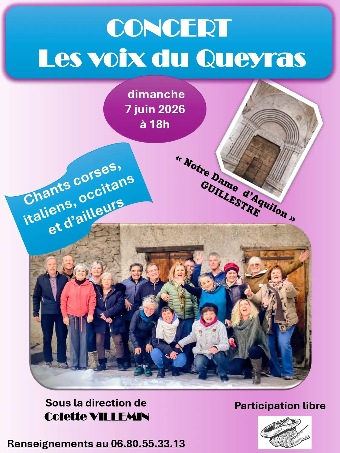 Concert les Voix du Queyras