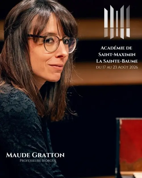 Concert : Maude Gratton - Récital d'orgue | Festival d'Orgue