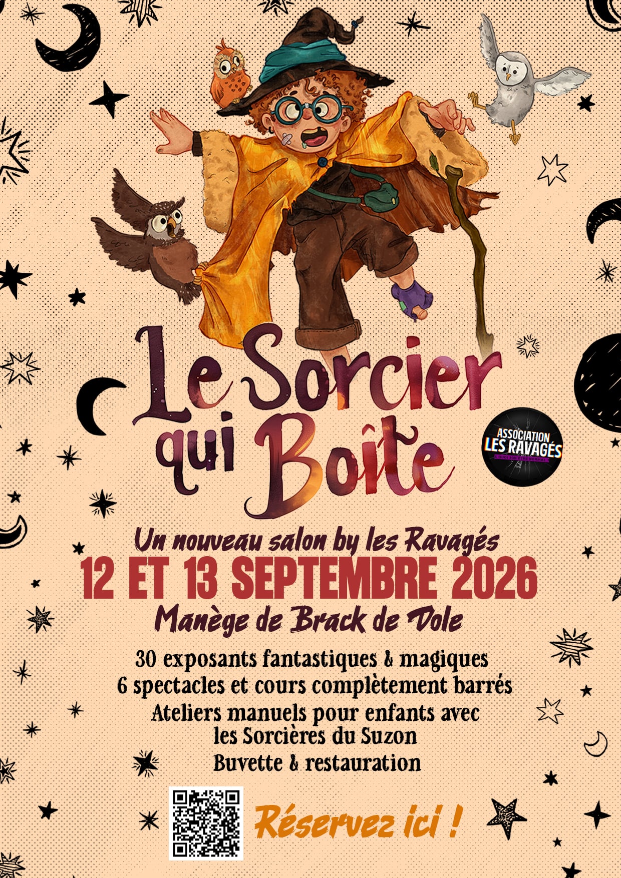 Le sorcier qui boîte, salon presque fantastique