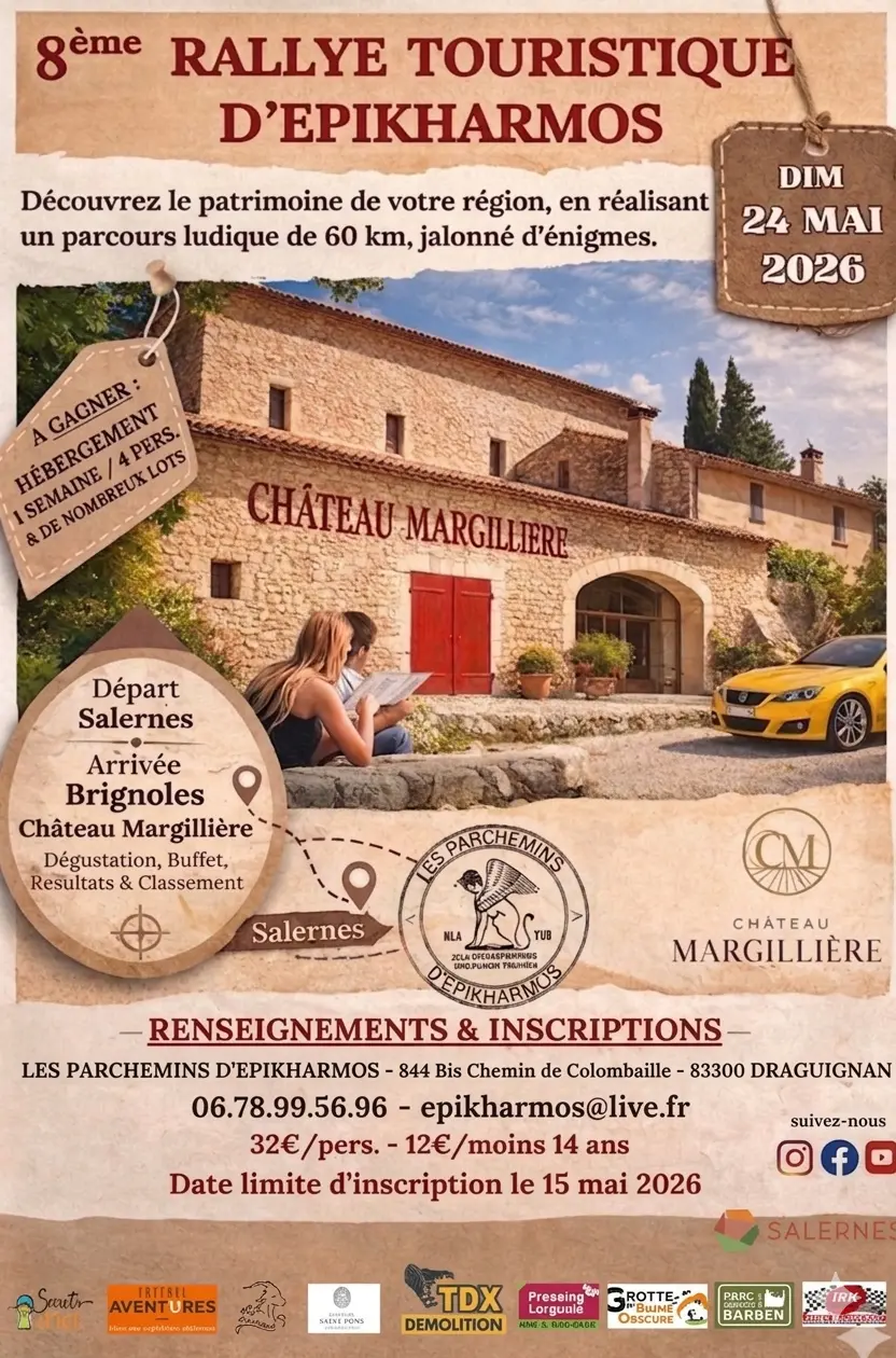 8e rallye touristique d'Epikharmos