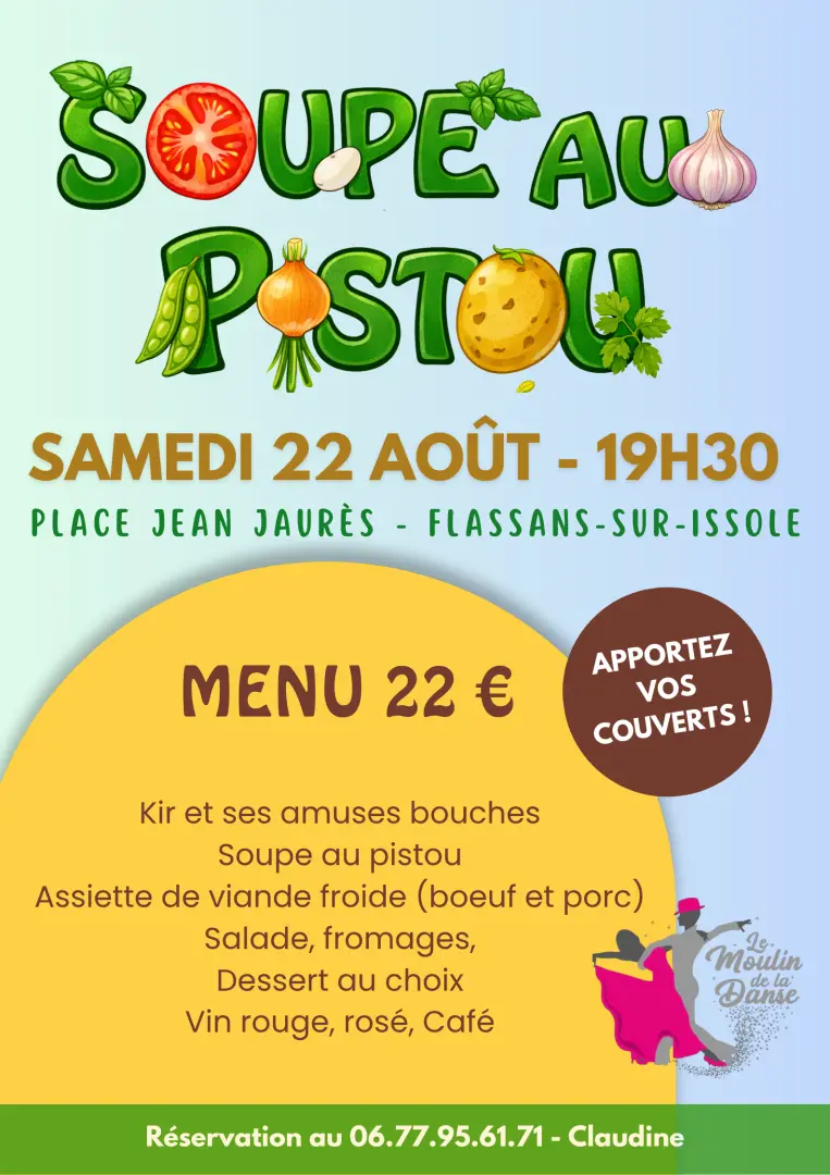 Soupe au pistou du moulin de la danse