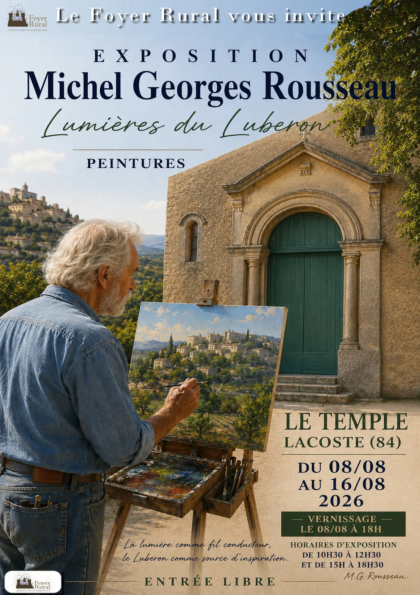 Hommage au peintre Miche ROUSSEAU