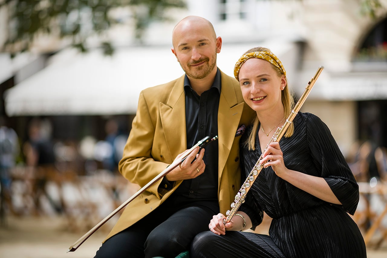Concert Ensemble DUO NIDA, violoncelle et flûte