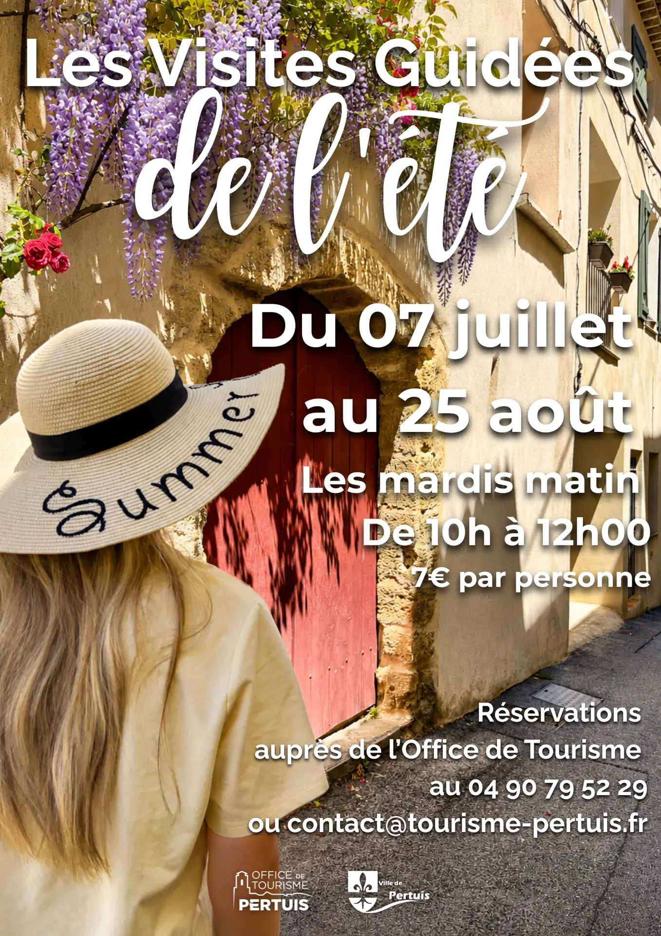 Les visites guidées de l'été 2026