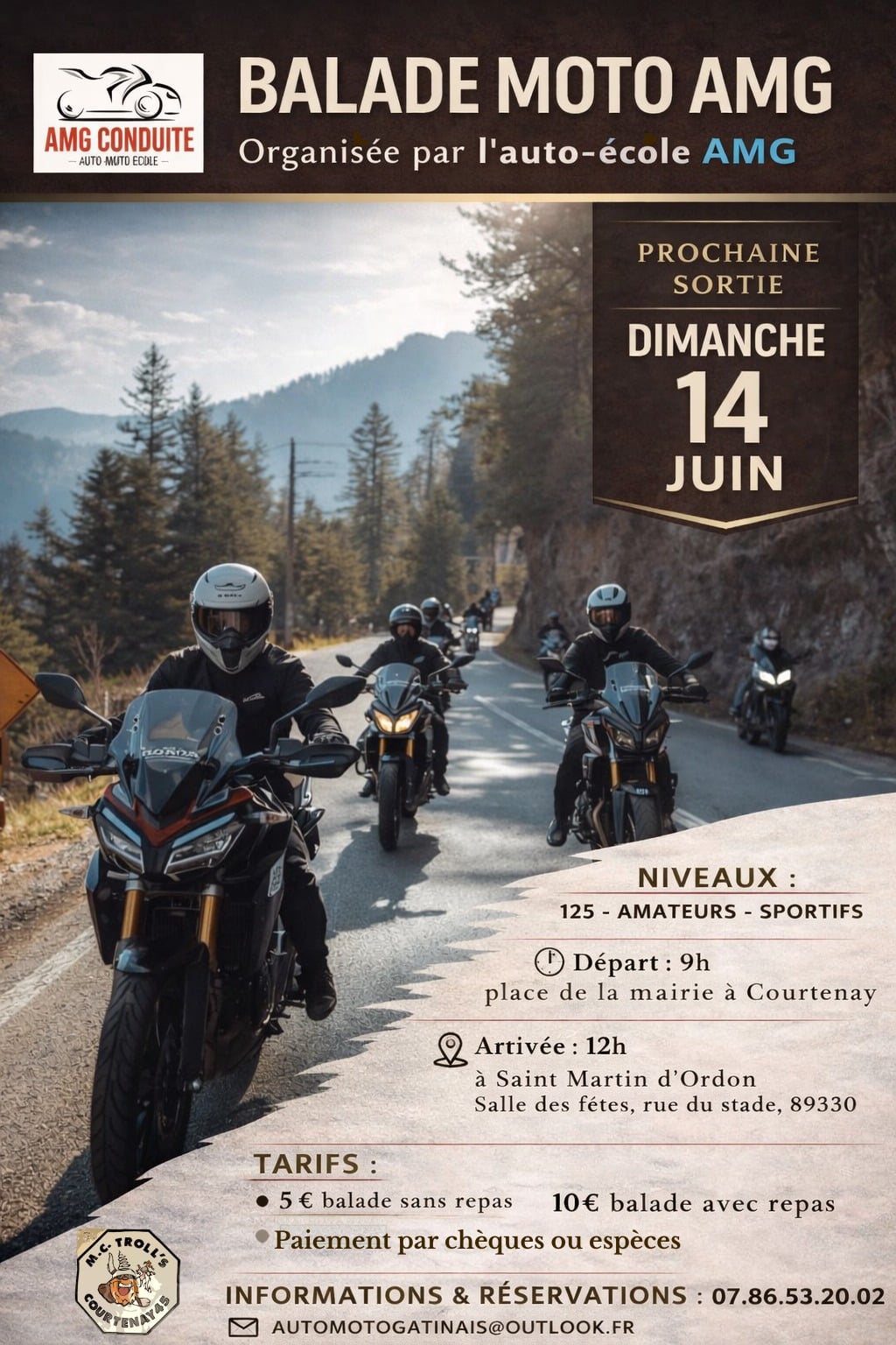 Balade moto AMG