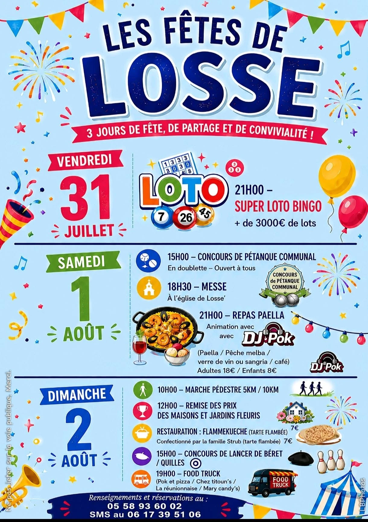Losse en fête