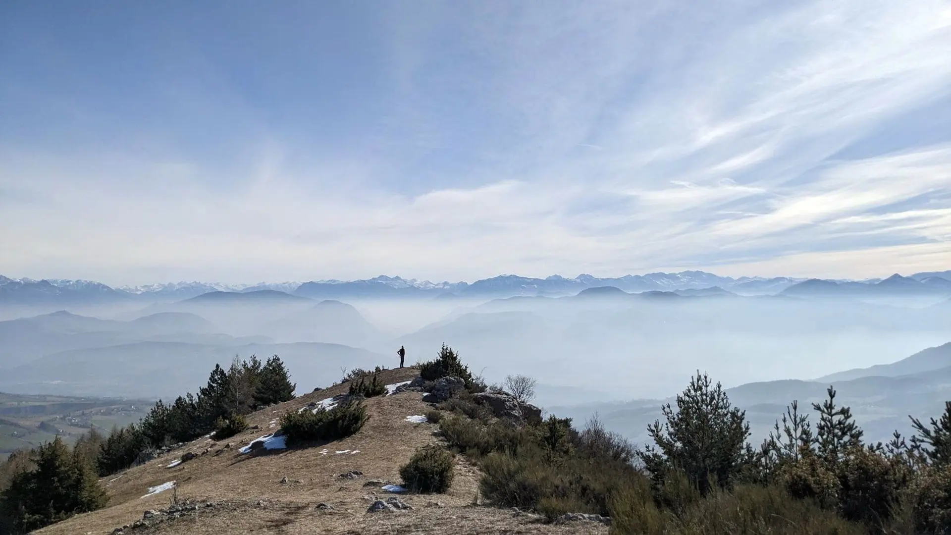 Rando couché de Soleil à la Petite Céüse