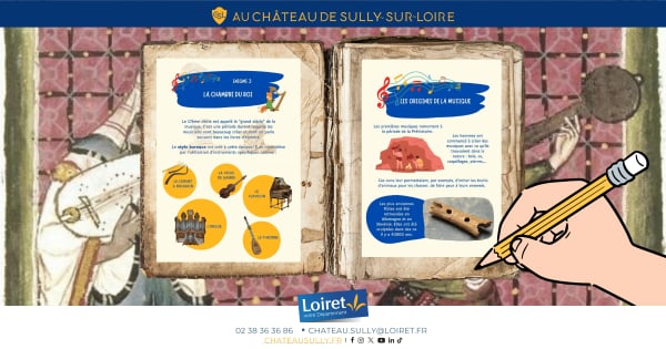 Livret jeux enquête : « Jouons de la musique au château »