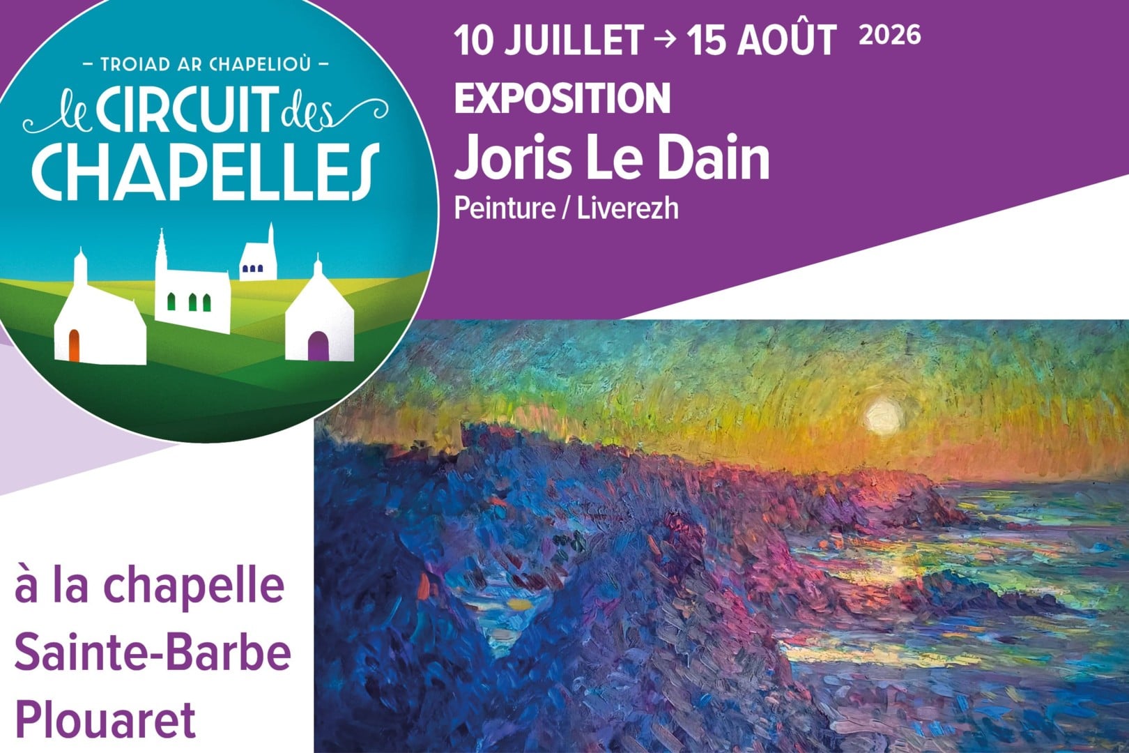 Aux portes de la lumière | Peinture – Circuit des Chapelles
