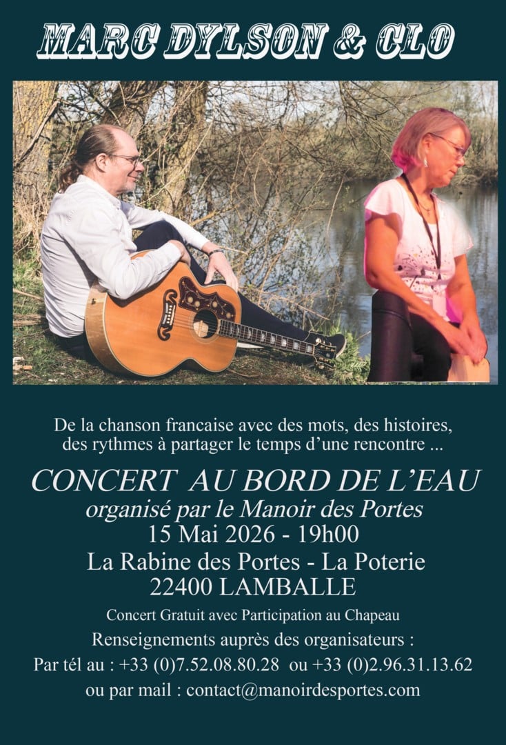 Concert au bord de l’eau de Marc Dylson & Clo